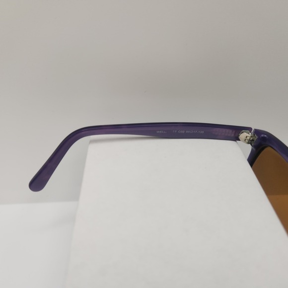 Sperry Top-Sider WELL FIT C02 Women's Sunglasses Frames Only 55-17-135 Purple - Picture 6 of 11